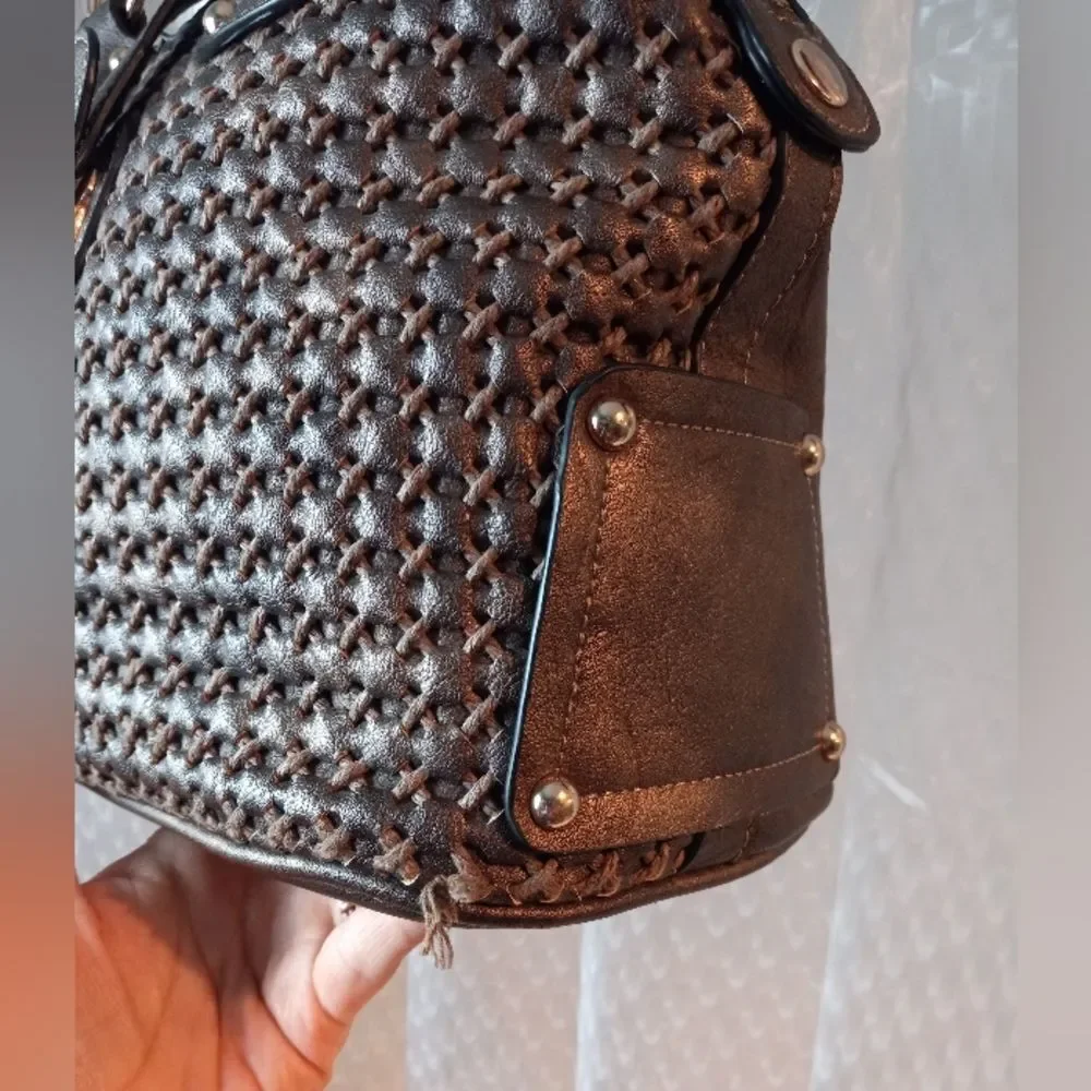 Metalic Purse No Name Handbag